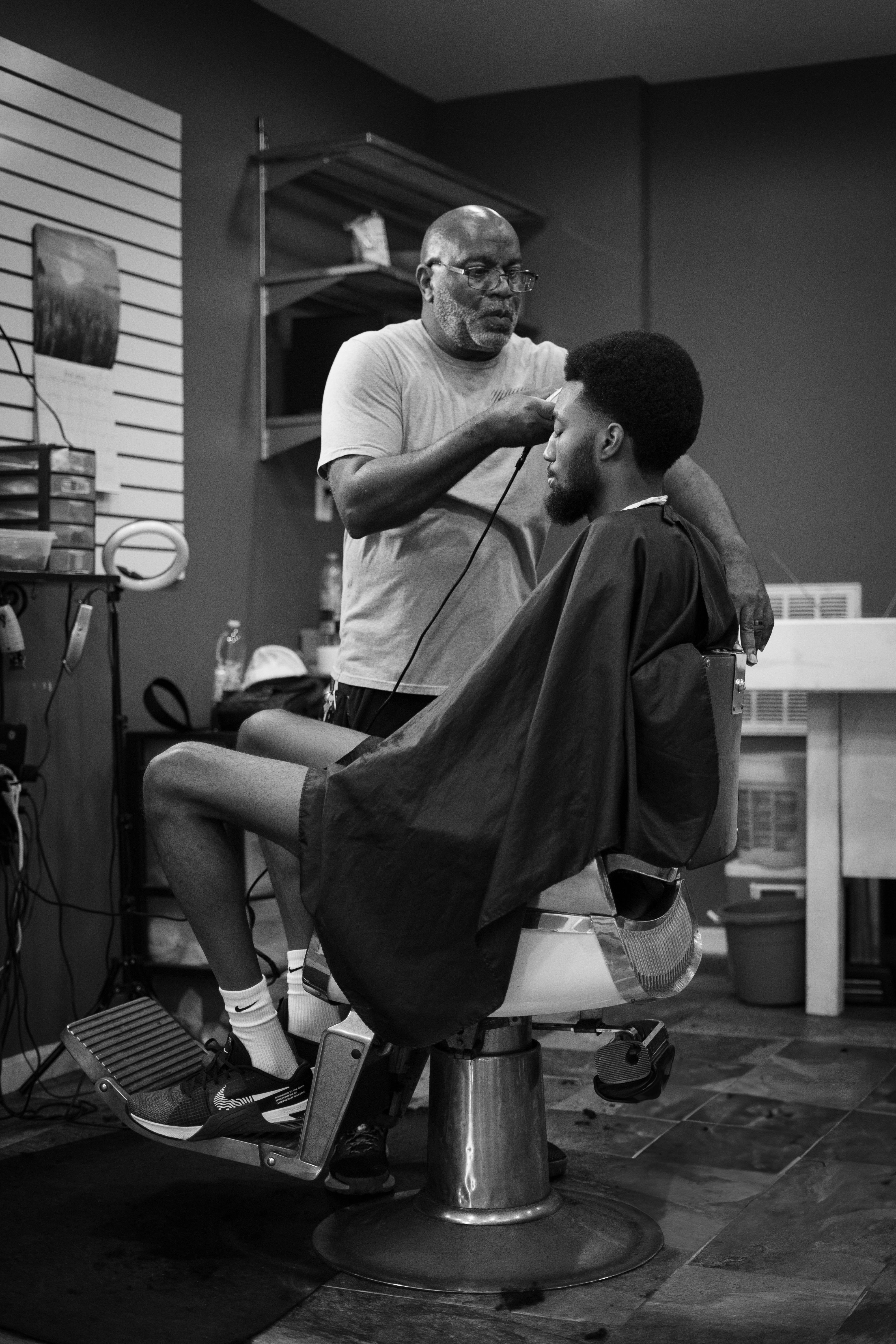 Kids haircut
